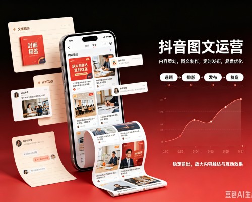 滴道抖音图文代运营服务